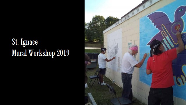 St. Ignace Mural Workshop 2019
